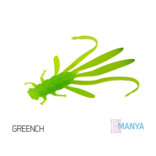  Delphin MANYA UVs nimfa 5db 10.5cm GREENCH gumihal csali