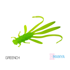 Delphin MANYA UVs nimfa / 5db - 10.5cm/YELLA csali