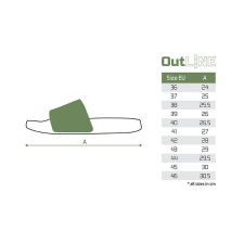 Delphin OutLINE CARP papucs 38 férfi papucs