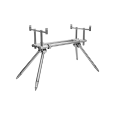 Delphin RPX Stalk mini rod pod négylábú bottartó állvány, ezüst horgászkiegészítő