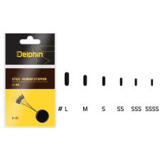 Delphin Stick - Rubber stopper L horgászkiegészítő