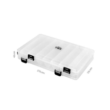 Delphin TBX Duo 276-16P Clip, 276x176x49mm szerelékes doboz horgászkiegészítő