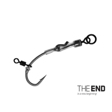 Delphin THE END Ronnie Rig szerelék #6 / 4db mér.4 horgászkiegészítő