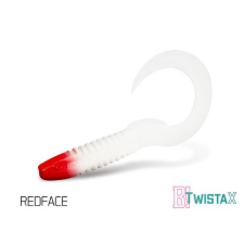  Delphin TwistaX Eeltail UVs 5db 6cm REDFACE gumihal csali