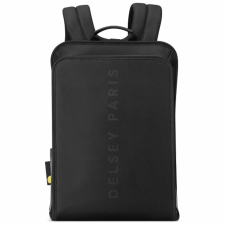 DELSEY 2-CPT 15.6" Notebook hátizsák - Fekete számítógéptáska
