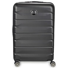 DELSEY PARIS Keményfedeles bőröndök AIR ARMOUR EXTENSIBLE 4DR 77CM Fekete Egy méret