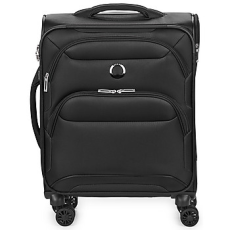 DELSEY PARIS Puha bőröndök SKY MAX 2.0 4DR CABINE 55CM SLIM Fekete Egy méret