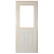 Delta ALIDA BELTÉRI AJTÓ FÉLIG ÜVEGES GERÉBTOKON, 75X210CM JOBB