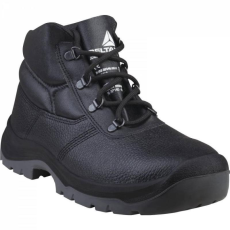 Delta Bakancs Jumper3 S1 SRC acél orrmerevítés krupobőr felsőrész PU talp black 43