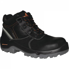Delta Bakancs Phoenix S3 SRC bőr kétrétegű PU talp black 46 munkavédelmi cipő