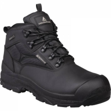 Delta Bakancs Samy S3 SRC bőr kétrétegű PU talp black 39 munkavédelmi cipő