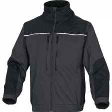 Delta Dzseki Otake esődzseki vízálló varrás kapucni 6 zseb grey/black M munkaruha