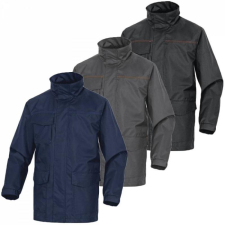 Delta Esőkabát Sligo vízálló varrás kapucni 7 zseb black/red 3XL munkaruha