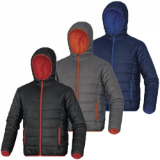 Delta Kabát Doon cipzáras grey/orange XXL