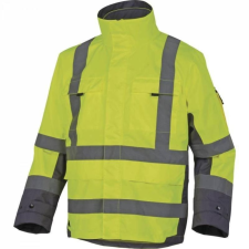 Delta Kabát Tarmac 4:1 poliuretán bevonat yellow/grey 3XL láthatósági ruházat