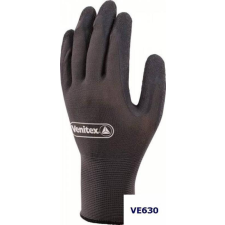 Delta Kesztyű latex mártottság 13-as szemszám (100%kötött polieszter) grey 09 védőkesztyű