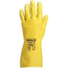 Delta Kesztyű Picaflor latex pamut bolyhozással 30cm yellow 6,5 védőkesztyű