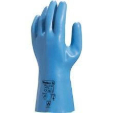 Delta Kesztyű Venizette Jersey alapra mártott pamut/latex blue 6,5 védőkesztyű