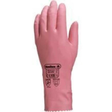 Delta Kesztyű Zephir latex pamut bolyhozással 30cm pink 7,5 védőkesztyű