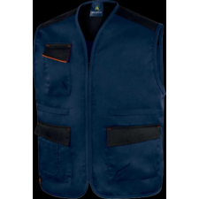 Delta Mellény mach 1 poliészter/pamut, dark grey, XL munkaruha