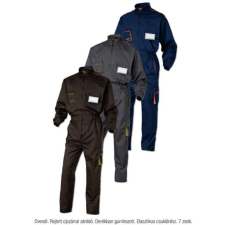 Delta Overál Panostyle (65%polieszter 35%pamut) navy/orange XXL munkaruha