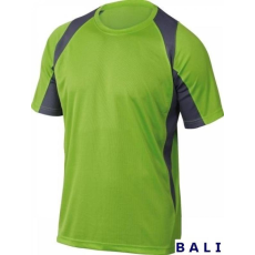 Delta Póló Bicolor sport és szabadidő lélegző könnyű green/grey L