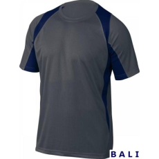 Delta Póló Bicolor sport és szabadidő lélegző könnyű grey/navy XXL