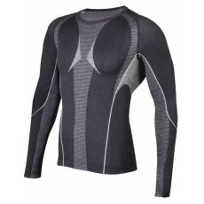 Delta Póló hosszú ujjú (60%poliamid 35%coolmax. 5%elasztán) black XL