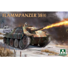 Delta Vision 1/35 Flammpanzer 38(t) lángszórós tank modell makett