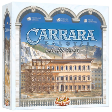 Delta Vision Carrara palotái - Második kiadás társasjáték DELUXE EDITION társasjáték