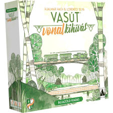 Delta Vision Vasútvonal társasjáték - Bujazöld kiadás társasjáték