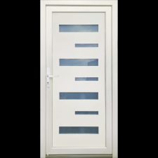Delta W5K ZEBRA7 100X210CM MŰANYAG BEJÁRATI AJTÓ JOBB, SAVMART ÜVEGGEL nyílászáró