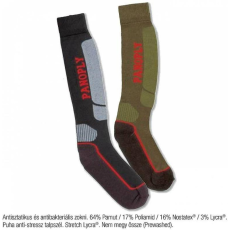 Delta Zokni téli antisztatikus és antibakteriális khaki/black 43-46