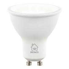Deltaco SMART HOME SH-LGU10CCTC  okos izzó, 4,5W, WIFI, TUYA, 2700K-6500K izzó