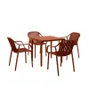  Delusso Alme 5 részes szett Glaze Red
