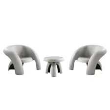  Delusso Coccola 3 részes szett Neutral Grey kerti bútor