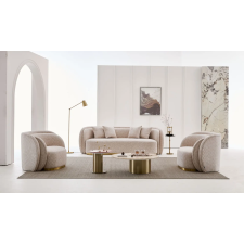  Delusso Passione 3 részes kanapé szett Beige bútor