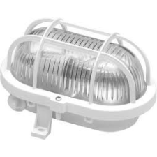 DELUX Hajólámpa ovális műanyag ráccsal max.60W kültéri világítás