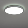 DELUX Lámpatest, kerek, opál, LED 28W, 2000lm, 4000K, 180fok, IP20, 85-265V, 380*50mm, 144x0,2WSMD3535 - deLux DEL1252
