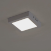DELUX LED panel négyszögletes falon kívüli 12W 840lm 3000K IP20 - deLux DEL1331