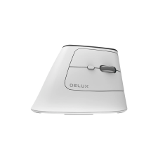 DELUX MV6 DB Wireless Vertikális Egér - Fehér egér