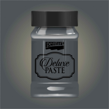 Deluxe paszta 100ml antracit dekorációs kellék
