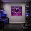  Demon Slayer Tanjiro Kamado rózsaszín energiaörvényben vászonkép