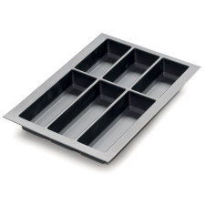 Demos Evőeszköztartó Classico Kristall softTouch 40 (322x474 mm) fekete papírárú, csomagoló és tárolóeszköz