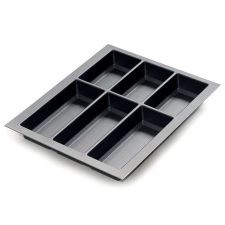 Demos Evőeszköztartó Classico Kristall softTouch  45 (372x474 mm) fekete papírárú, csomagoló és tárolóeszköz