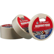 Den Braven , 60 °C, 25 mm, 50 m, RL maszkoló kreppszalag ragasztószalag és takarófólia