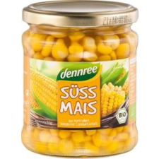  Dennree bio csemege kukorica 330 g konzerv