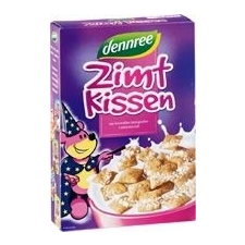 Dennree bio fahéjas müzlipárnácska 300g biokészítmény