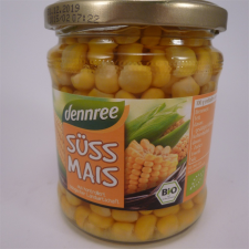 Dennree bio kukorica 370 ml alapvető élelmiszer
