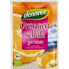 Dennree Bio őröllt narancshéj 5 g biokészítmény
